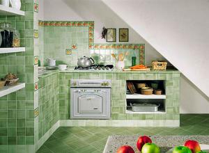 Decoration of walls in the kitchen options