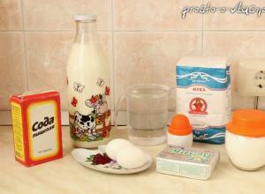 Geheimen van het bereiden van mlintsi met melk